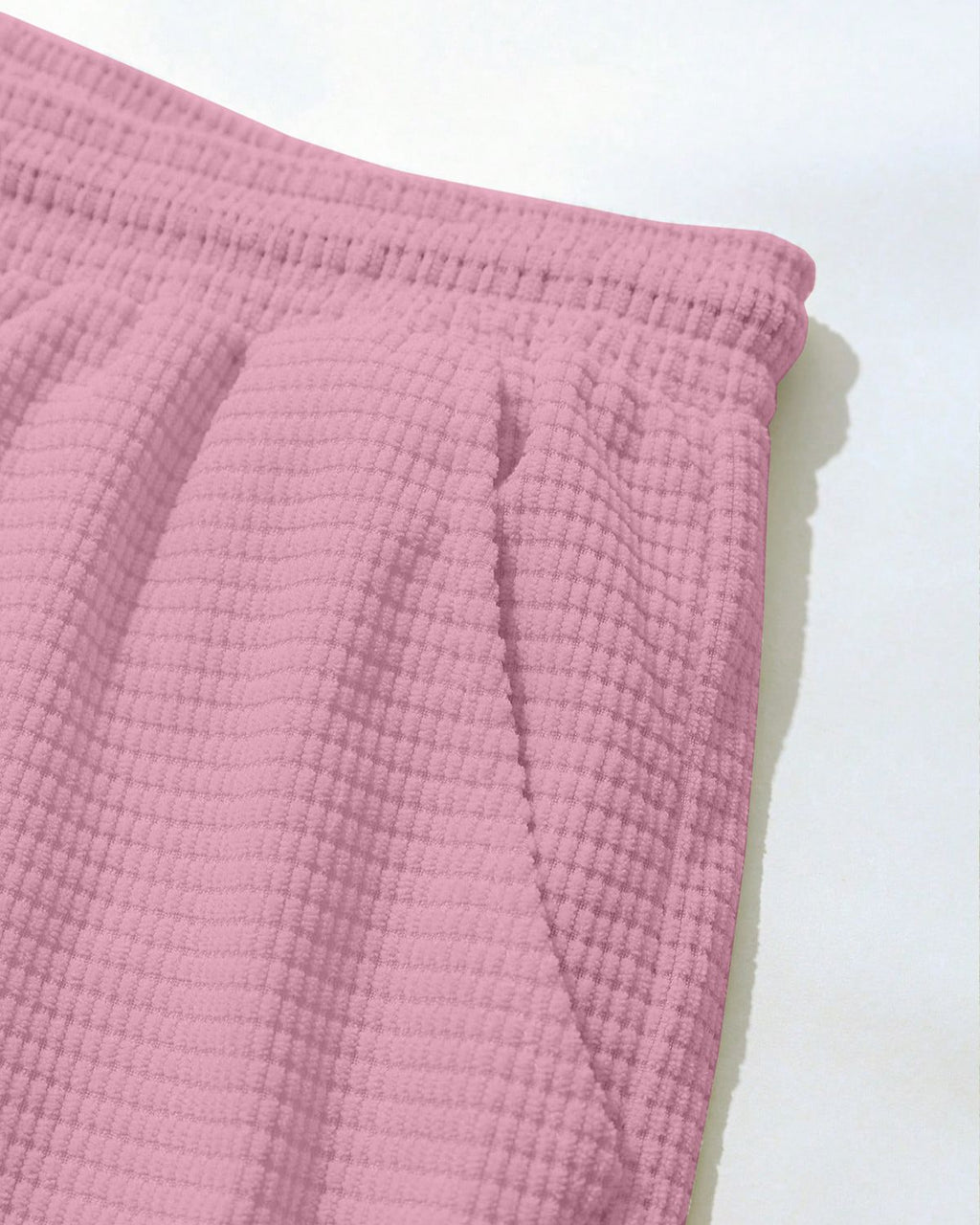 FINGERCROS Men’s Waffle Knit Shorts