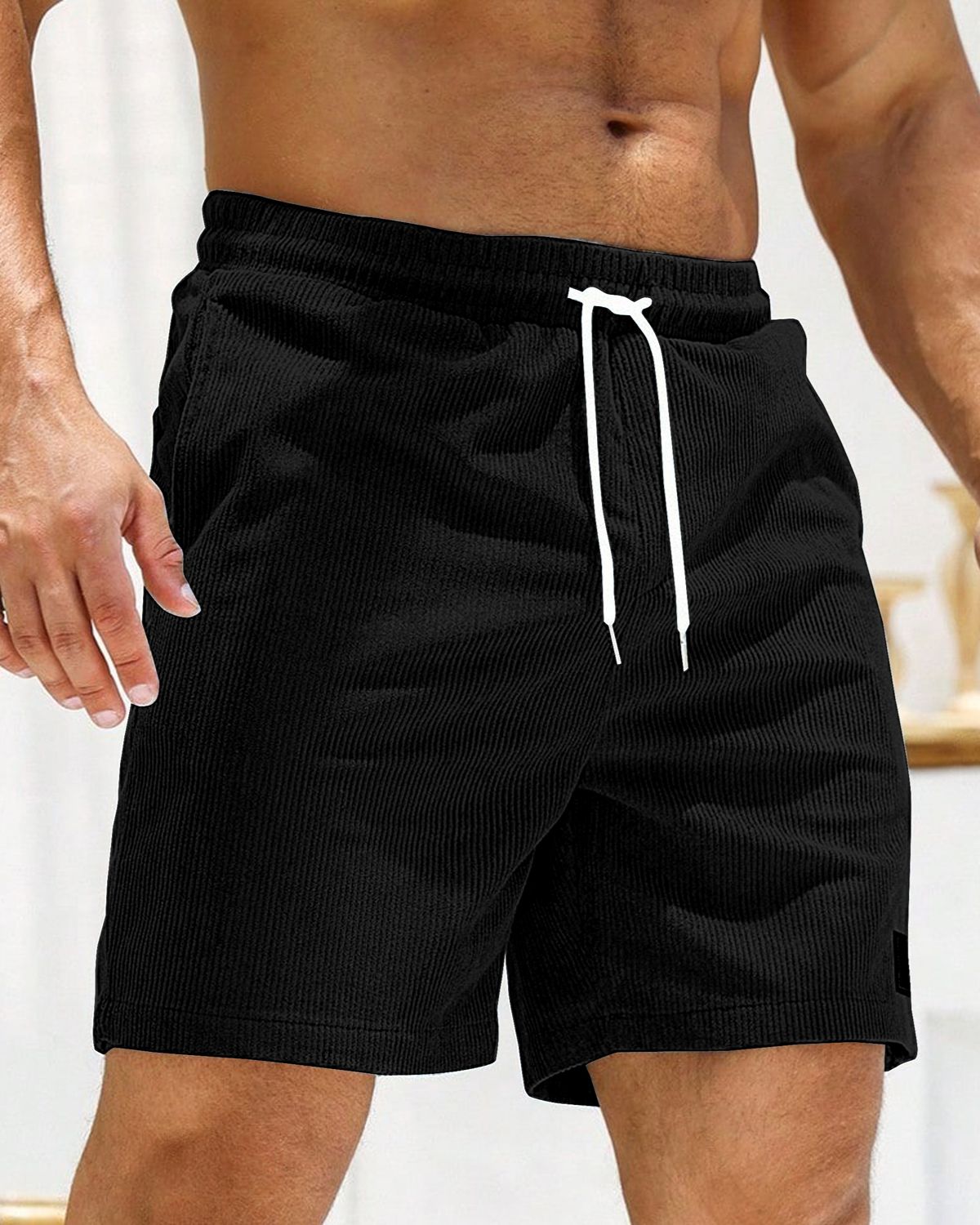 FINGERCROS Men's Premium Corduroy Shorts