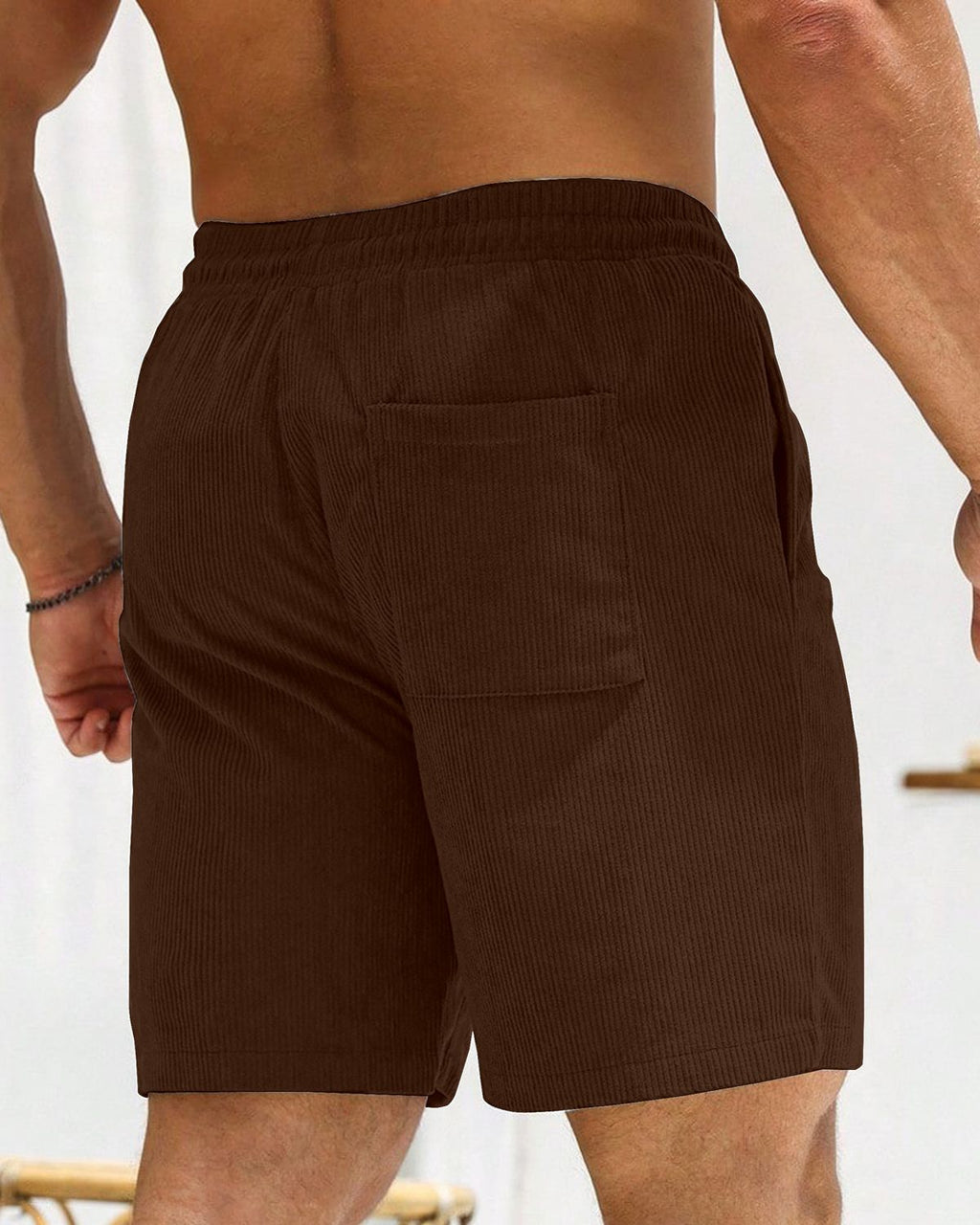 FINGERCROS Men's Premium Corduroy Shorts