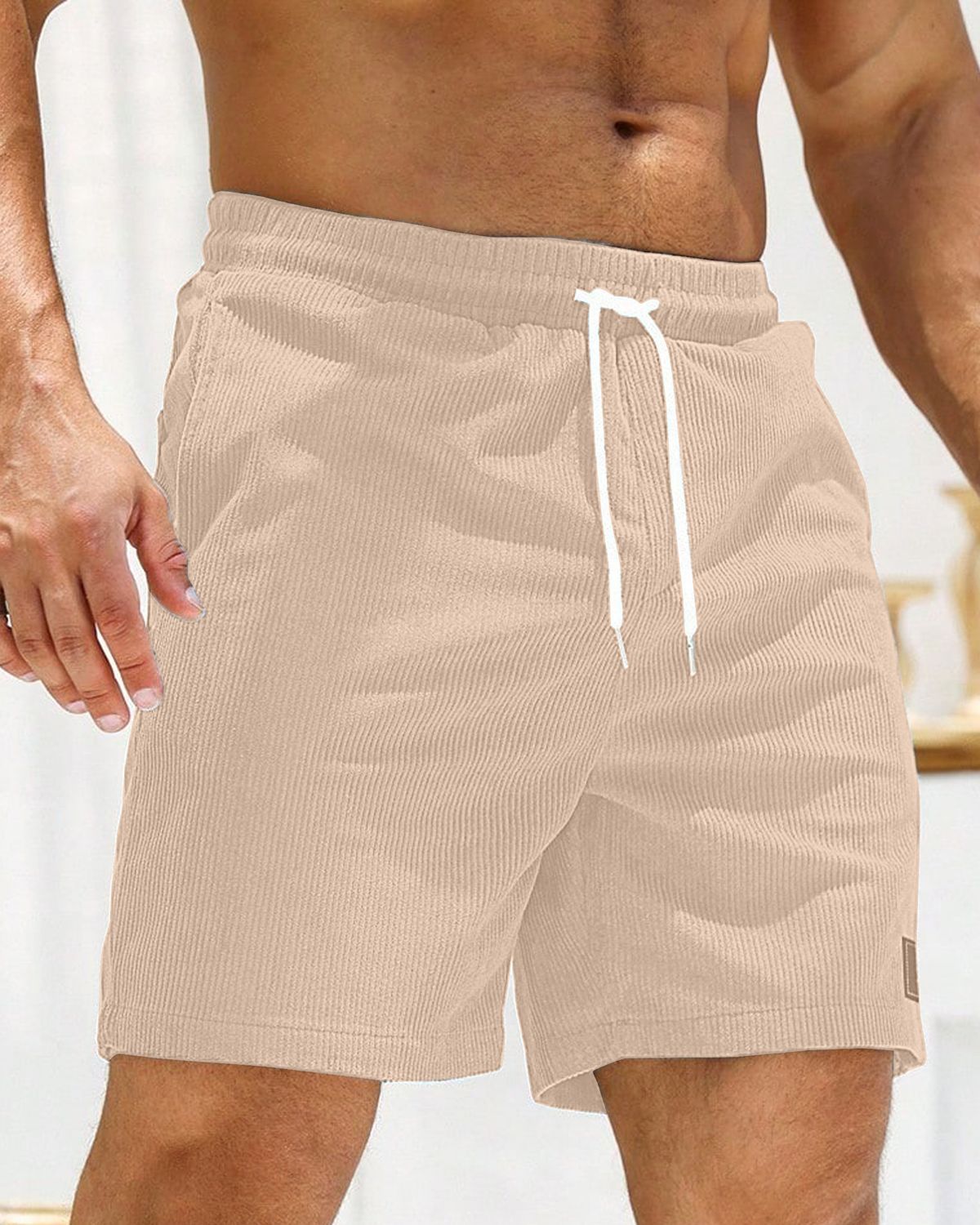 FINGERCROS Men's Premium Corduroy Shorts