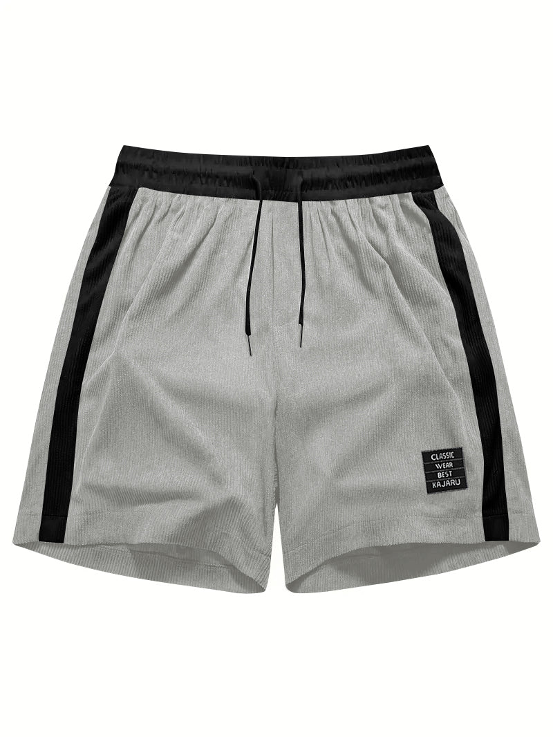 FINGERCROS Men's Premium Two-Tone Corduroy Shorts