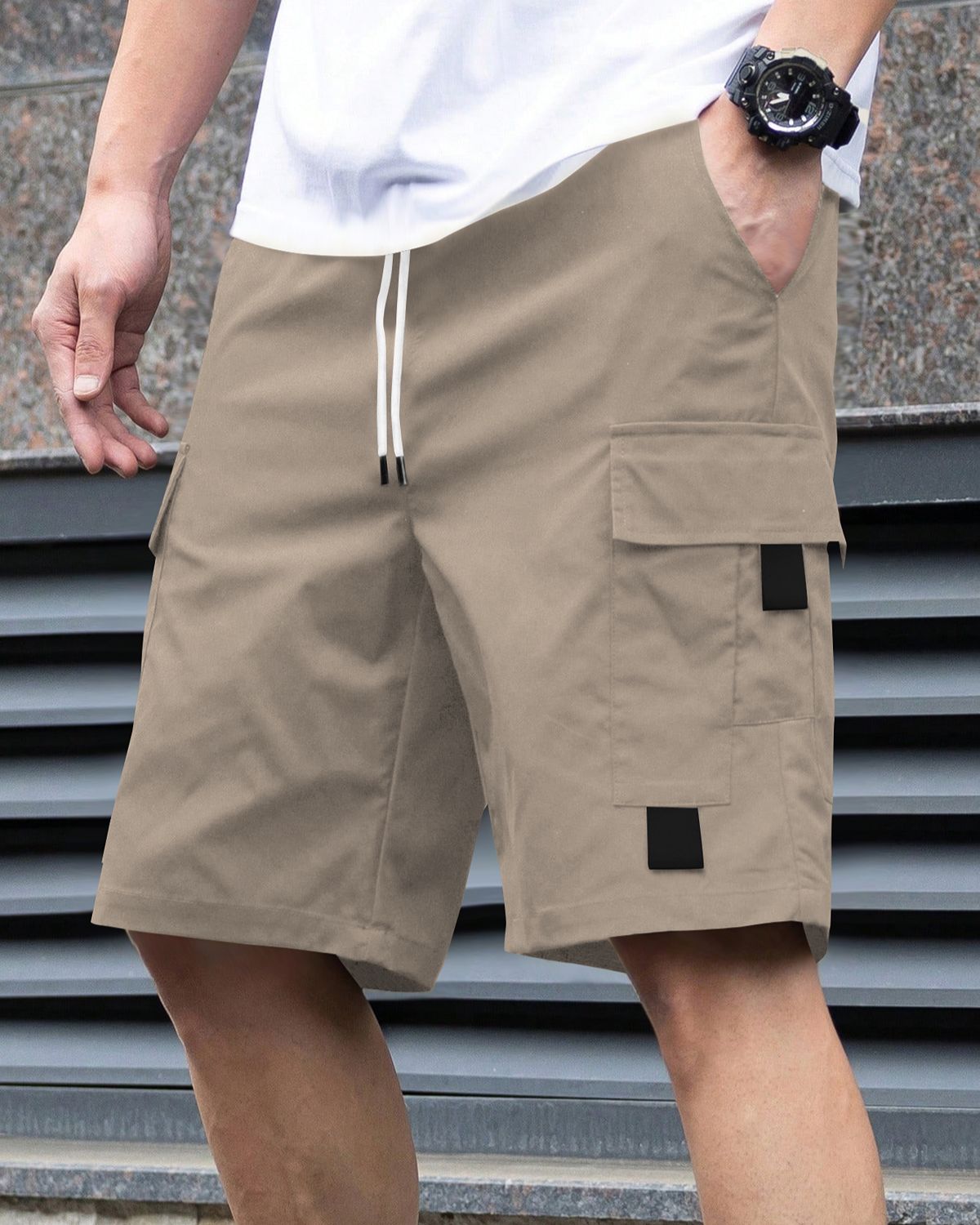 FINGERCROS Men's Tactical Cargo Shorts