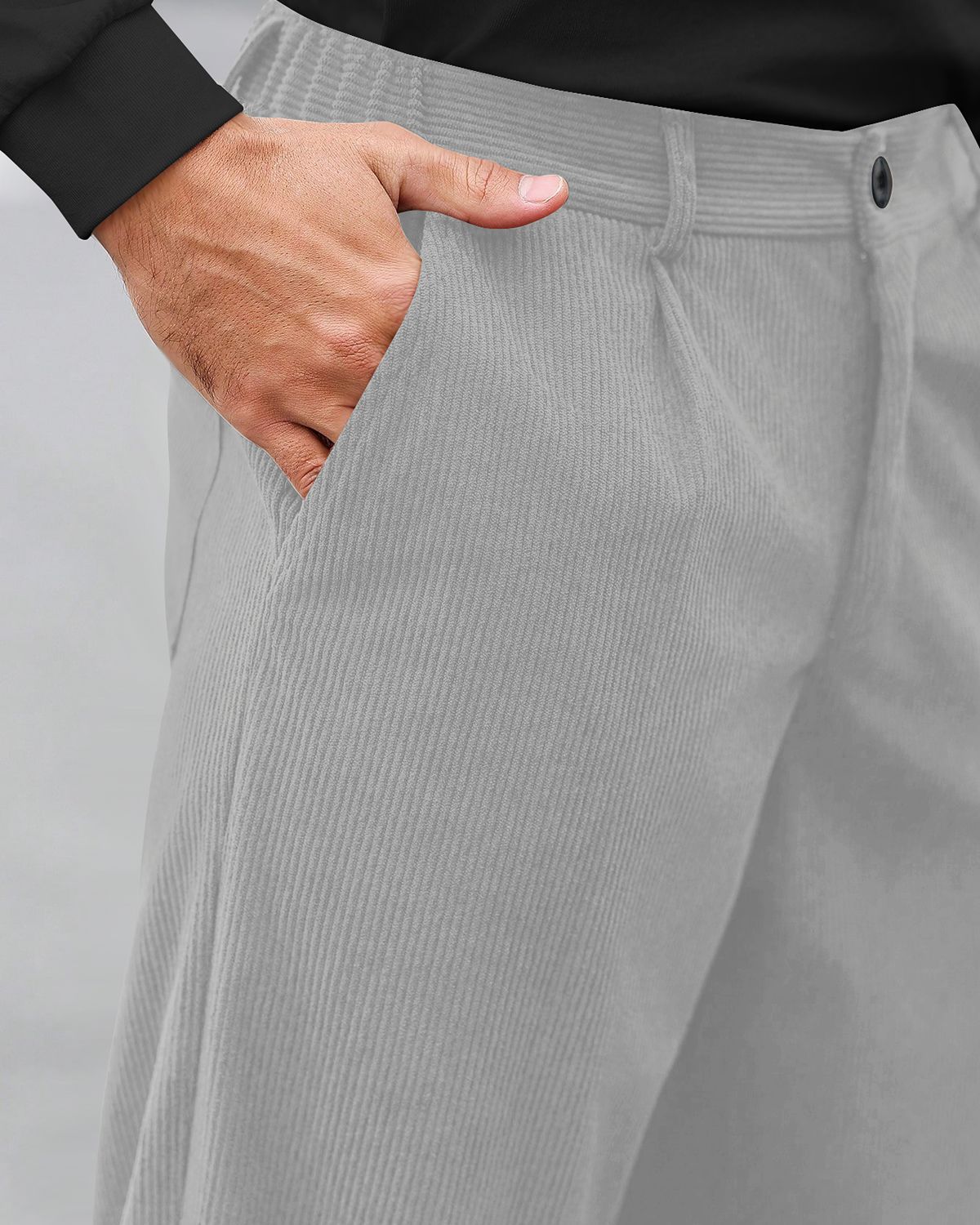 FINGERCROS Premium Men’s Classic Corduroy Trousers