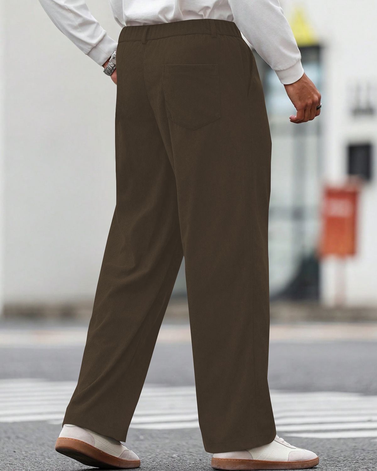 FINGERCROS Premium Men’s Classic Corduroy Trousers